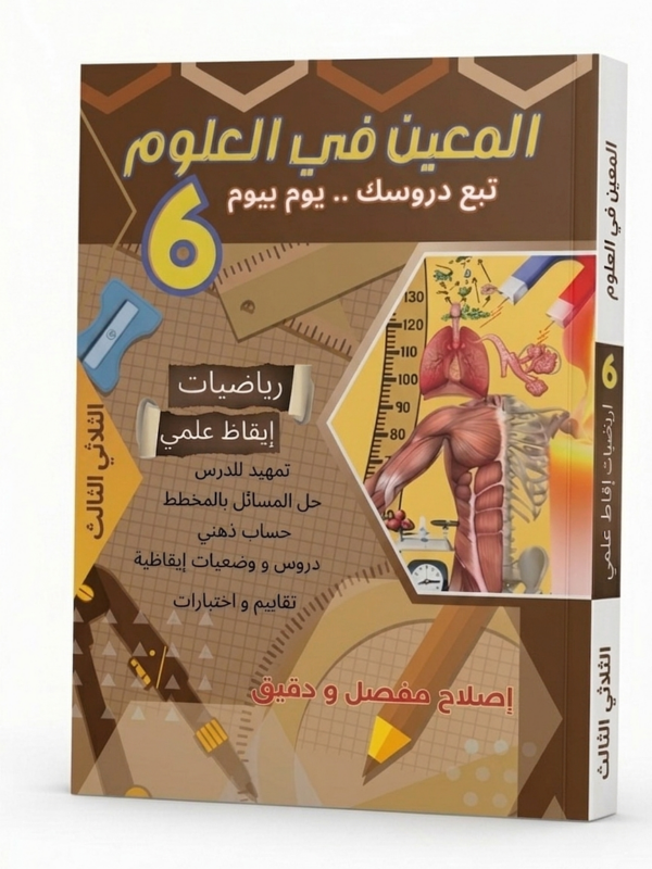 المعين: الطريق إلى التميز في العلوم السنة 6 الثلاثي 3 – السر الحصري للتفوق