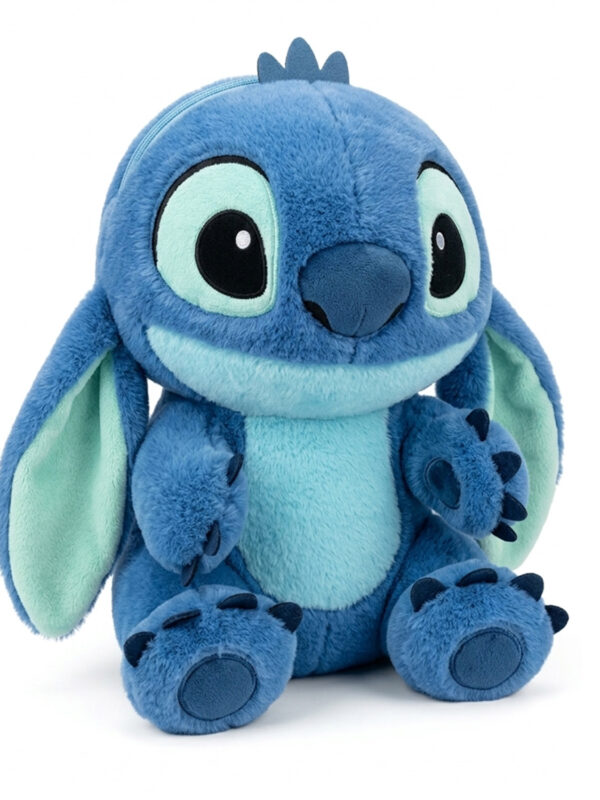 Sac à dos en forme de peluche Stitch