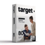 Rame Papier TARGET PREMIUM A4 (21cm x 29,7cm) 80G 500 Feuilles Blanc