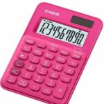Calculatrice de bureau rose Casio MS-20UC