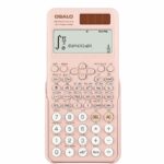 calculatrice scientifique rose de la marque OSALO, modèle OS-991ES PLUS II