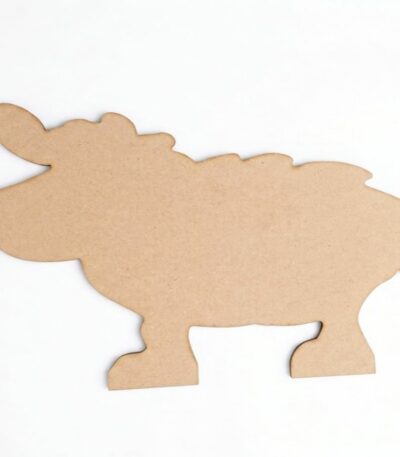 Forme découpée en bois mouton pour loisirs créatifs - Support MDF Tunisie