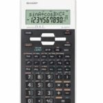 Calculatrice scientifique Sharp EL-506TS blanche à clavier noir