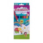 Crayons de couleur Elkalem Kids (Boîte de 12)