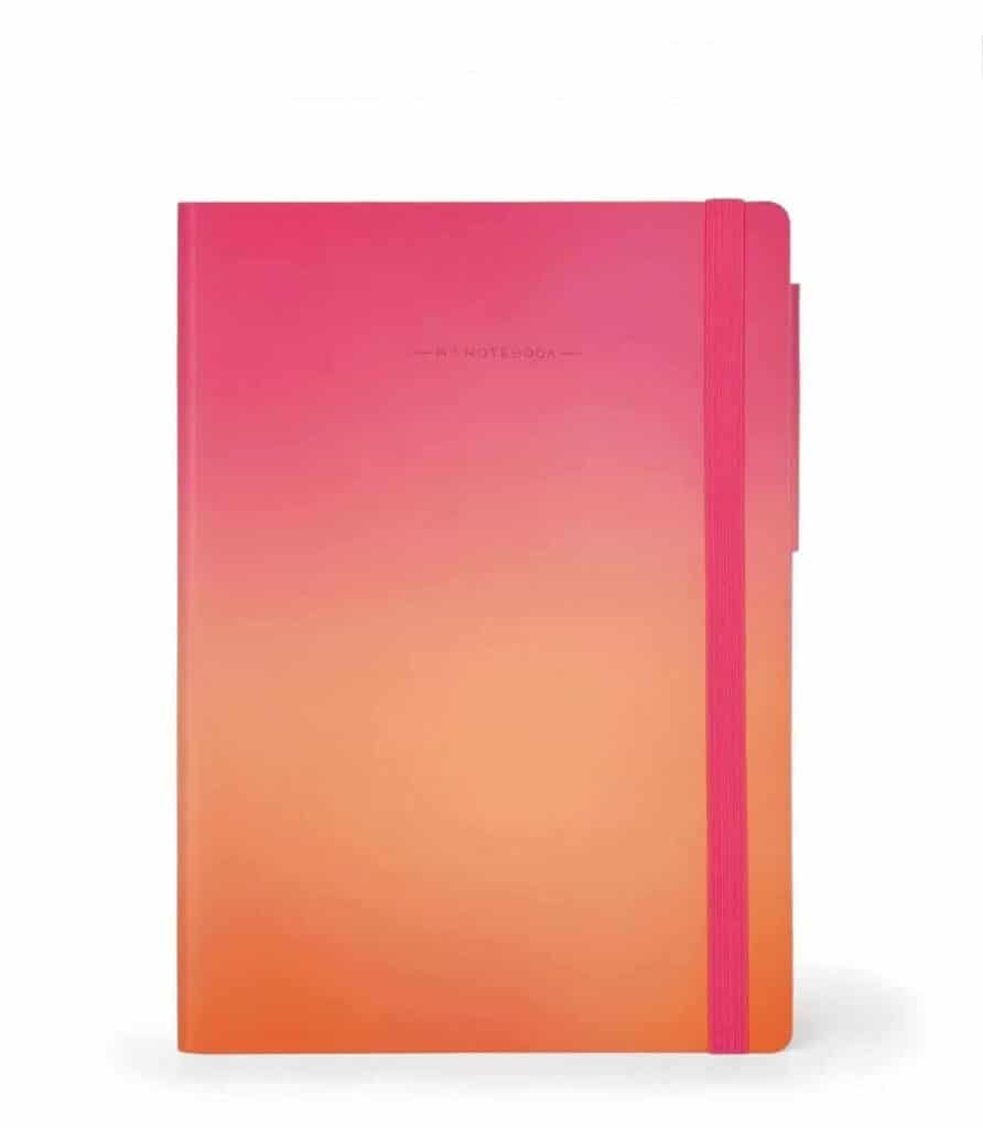 carnet dégradé "Sunset Dégradé" My Notebook avec Élastique My Notebook Tunisie Robustesse