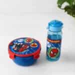 « Un ensemble de repas pour enfant sur le thème de Spider-Man