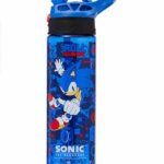 la bouteille d'eau en plastique Smiggle Sonic The Hedgehog d'une capacité de 750 ml