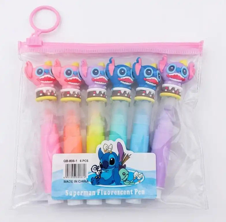 6 Mini Highlighter Stitch QB-808-1