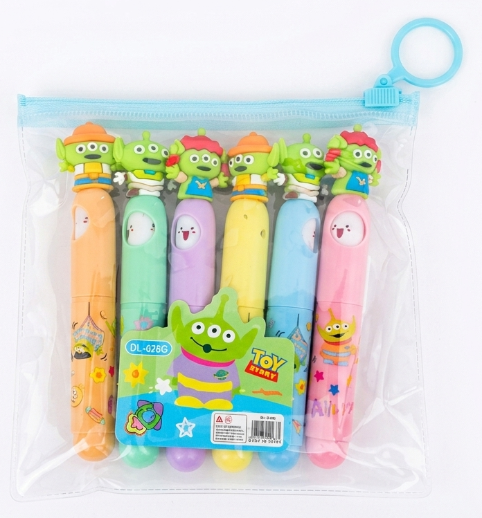 BLS_6_Highlighters_Toy_story_DL-626G BLS 6 Highlighters Toy story DL-626G – Image 1