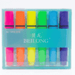 BOX 6 HIGHLIGHTER FLUO BL-189