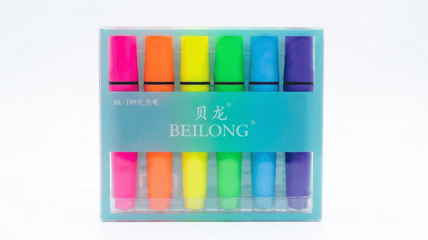 BOX_6_HIGHLIGHTER_FLUO_BL-189 BOX 6 HIGHLIGHTER FLUO BL-189 – Image 1