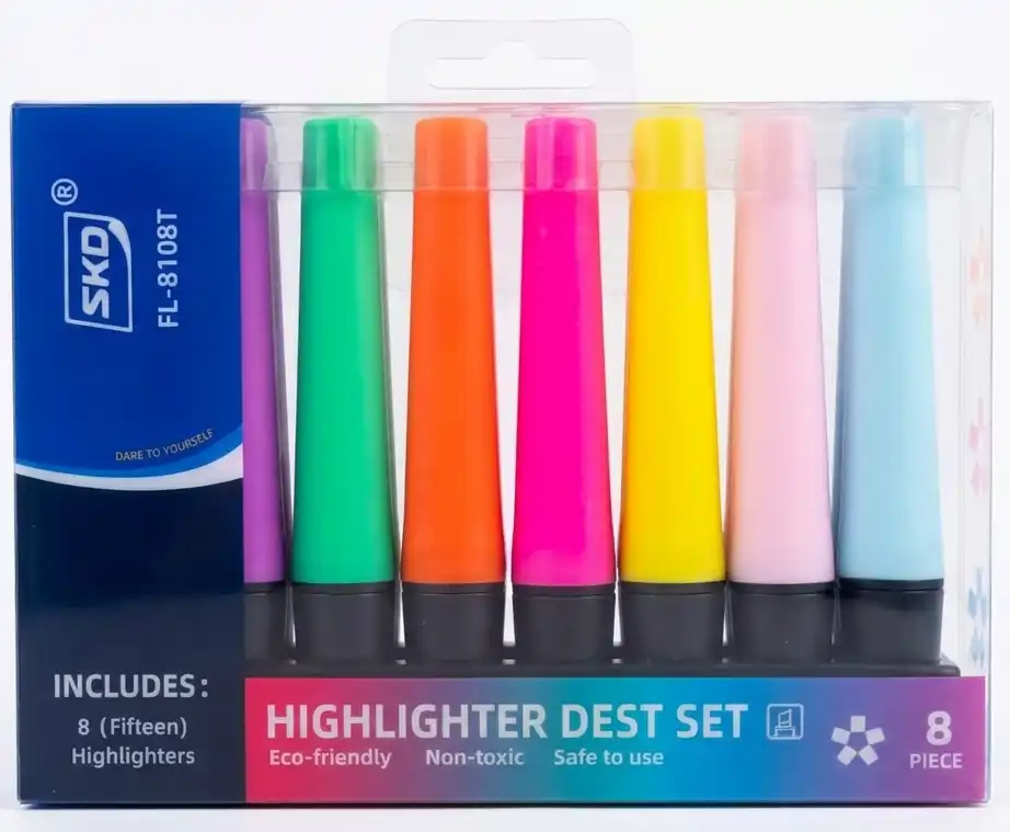 Box 8 Highlighters FL-8108T