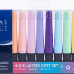 Box 8 Highlighters Pastel FL-8108T