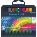 Box de 8 Stylos Feutre Fibre Link-It 1 mm Schneider