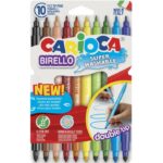 Carioca Feutres de Coloriage Birello Super Lavable Double Pointe  / 10 Pcs