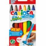Pochette de 6 feutres de coloriage jumbo super lavables Carioca