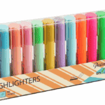 Enlegend 12 Surligneurs de Couleurs avec Support