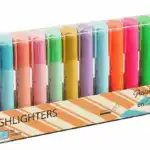 Enlegend 12 Surligneurs de Couleurs avec Support