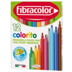 Feutres Fibracolor Point Fine 2,9 mm / 12 Pcs