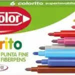 Feutres Fibracolor Point Fine 2,9 mm / 6 Pcs