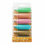 Pochette de 6 Surligneurs Fluorescents GLITTER , pour École et Bureau (FL-8241)