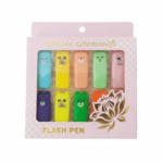 Pack de 10 Mini Surligneurs Flash Pen