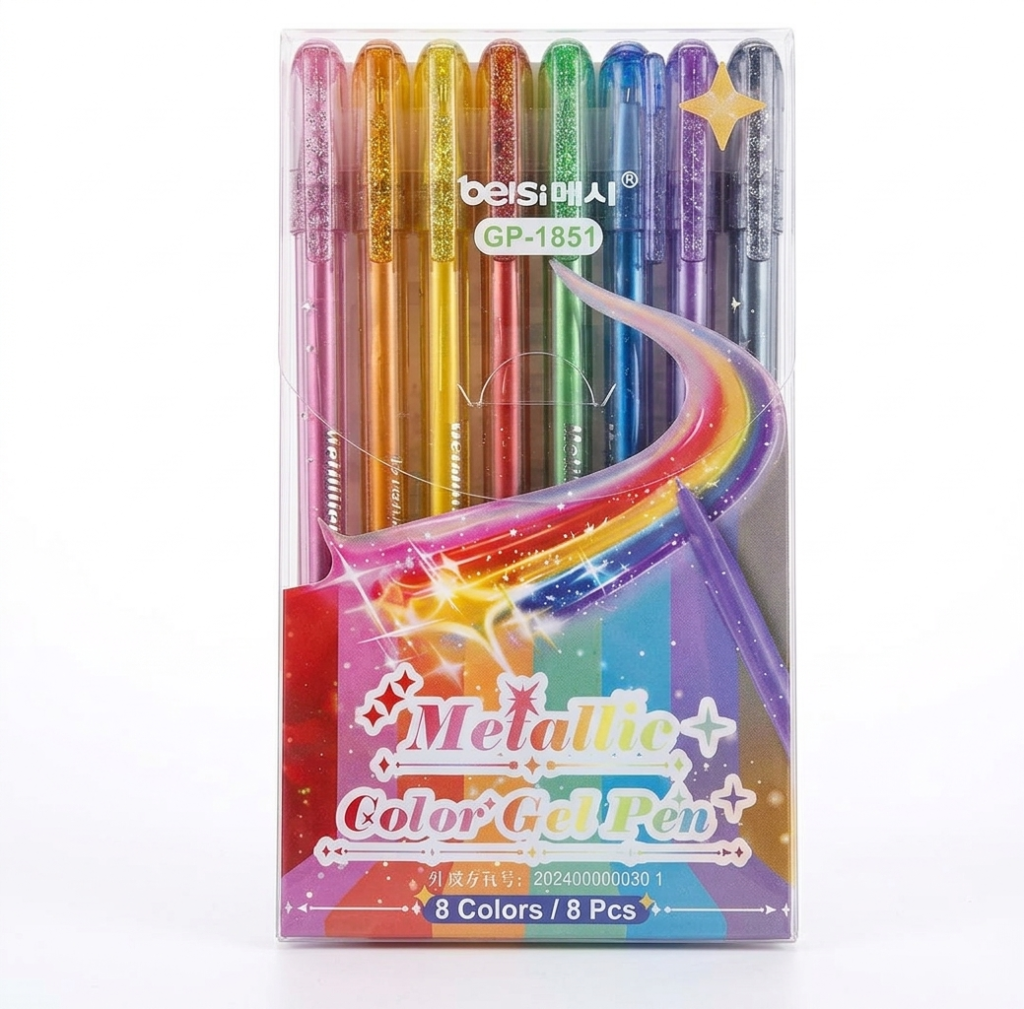 Stylos Gel Métallisés Betsin