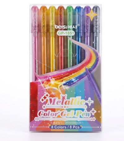 Stylos Gel Métallisés Betsin