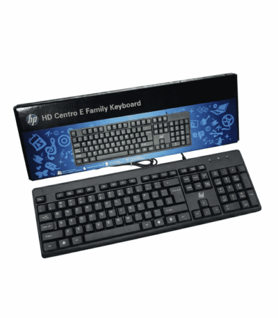 Clavier éducatif Clavier HD E Centro E Family pour enfants, coloris bleu et blanc.