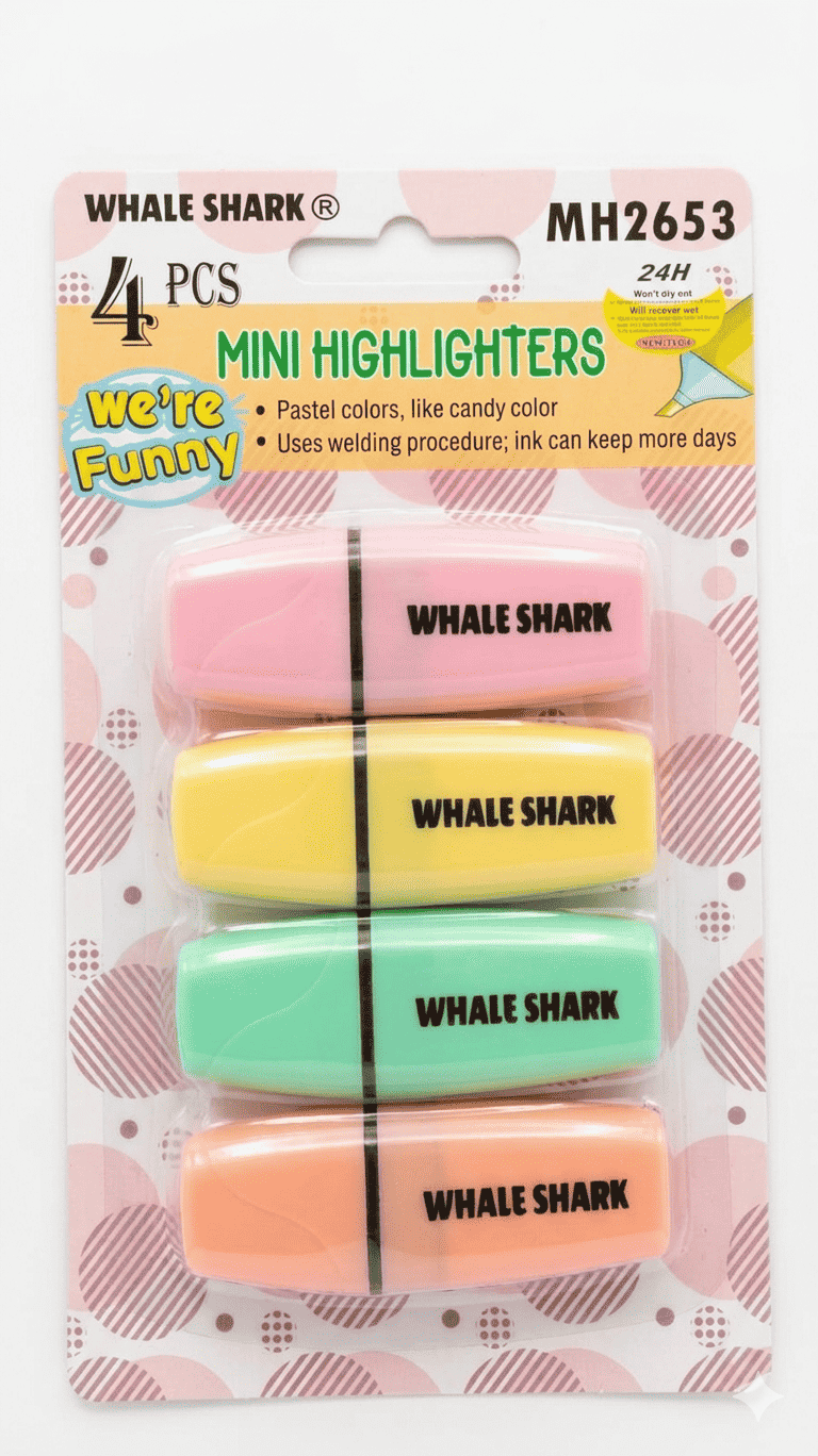 MINI_HIGHLIGHTER_PASTEL_MH-2653 MINI HIGHLIGHTER PASTEL MH-2653 – Image 1