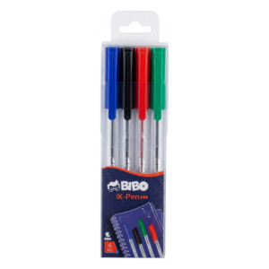 Stylos BIBO X-Pen 4 Couleurs