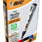 Pack de 4 Marqueurs Permanents BIC Marking 2300
