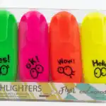 Pack de Mini Surligneurs Enlegend Neon HL6000-4PVC