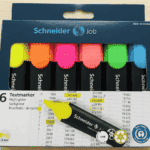 Pochette de 6 Surligneurs Fluo Schneider Job
