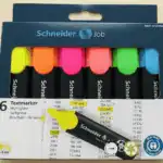 Pochette de 6 Surligneurs Fluo Schneider Job