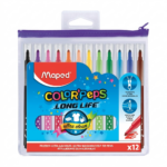 Pochette de 12 Feutres Maped COLOR 'PEPS Long Life