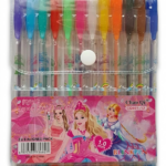 Pochette de 12 Stylos Gel Princess Pointe 1,0 mm
