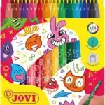 Pochette de 24 Feutres Jovi Medium Tip couleurs assorties