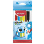 Pochette de 6 Feutres Maped ColorPeps Ocean