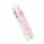 Mini compas rose pastel avec mines de rechange et étui rigide transparent Tunisie