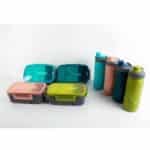Une collection de quatre kits de repas coordonnés