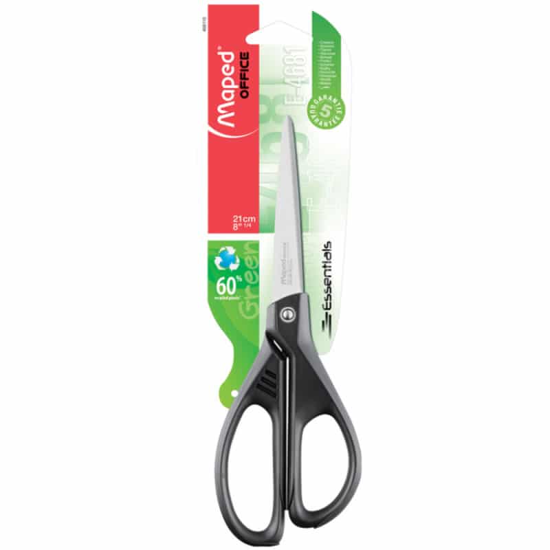 ciseaux-greenlogic-17cm-maped-réf468010 Ciseaux ESSENTIAL GREEN Maped - 17cm – Image 1