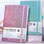 carnet a5 paillete 192 pages couverture rigide avec papier premium et reliure cousue paperclip tunisie robustesse