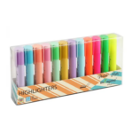 Enlegend 12 Surligneurs de Couleurs avec Support
