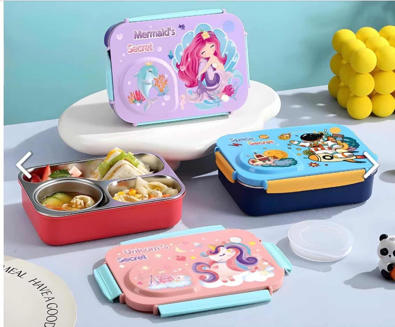 Mermaid's Secret (Sirène) dKids Explorer Stainless Steel Lunch Box