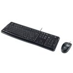 Logitech Desktop MK120 - Ensemble clavier et souris filaire