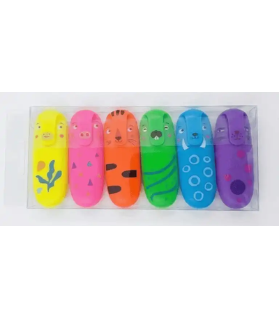 mini_surligneurs_smiles_resized Mini Surligneurs Fluo Enlegend Au Design Mignon – Image 1