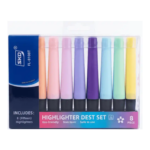Box 8 Highlighters Pastel FL-8108T