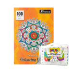 Pack Coloriage — Livre + Feutres Acryliques Double Pointe (12 couleurs)