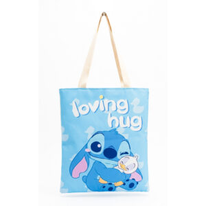 Tote Bag Bleu Stitch
